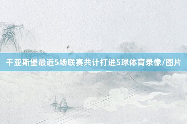 干亚斯堡最近5场联赛共计打进5球体育录像/图片
