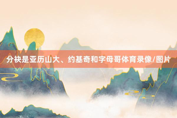 分袂是亚历山大、约基奇和字母哥体育录像/图片