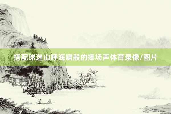 搭配球迷山呼海啸般的捧场声体育录像/图片