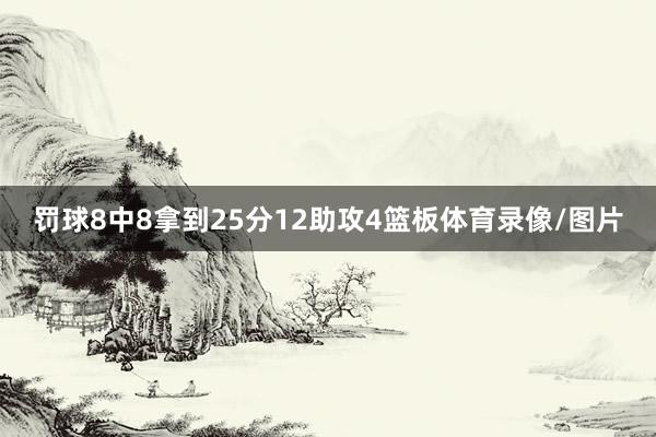 罚球8中8拿到25分12助攻4篮板体育录像/图片